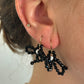 Crystal Bow Earrings