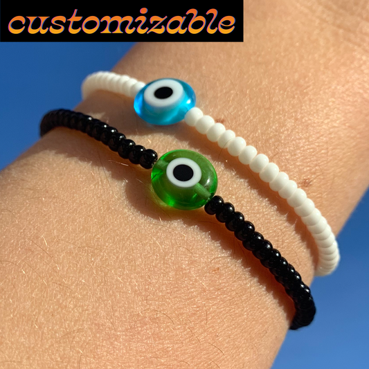 Big Evil Eye Bracelet