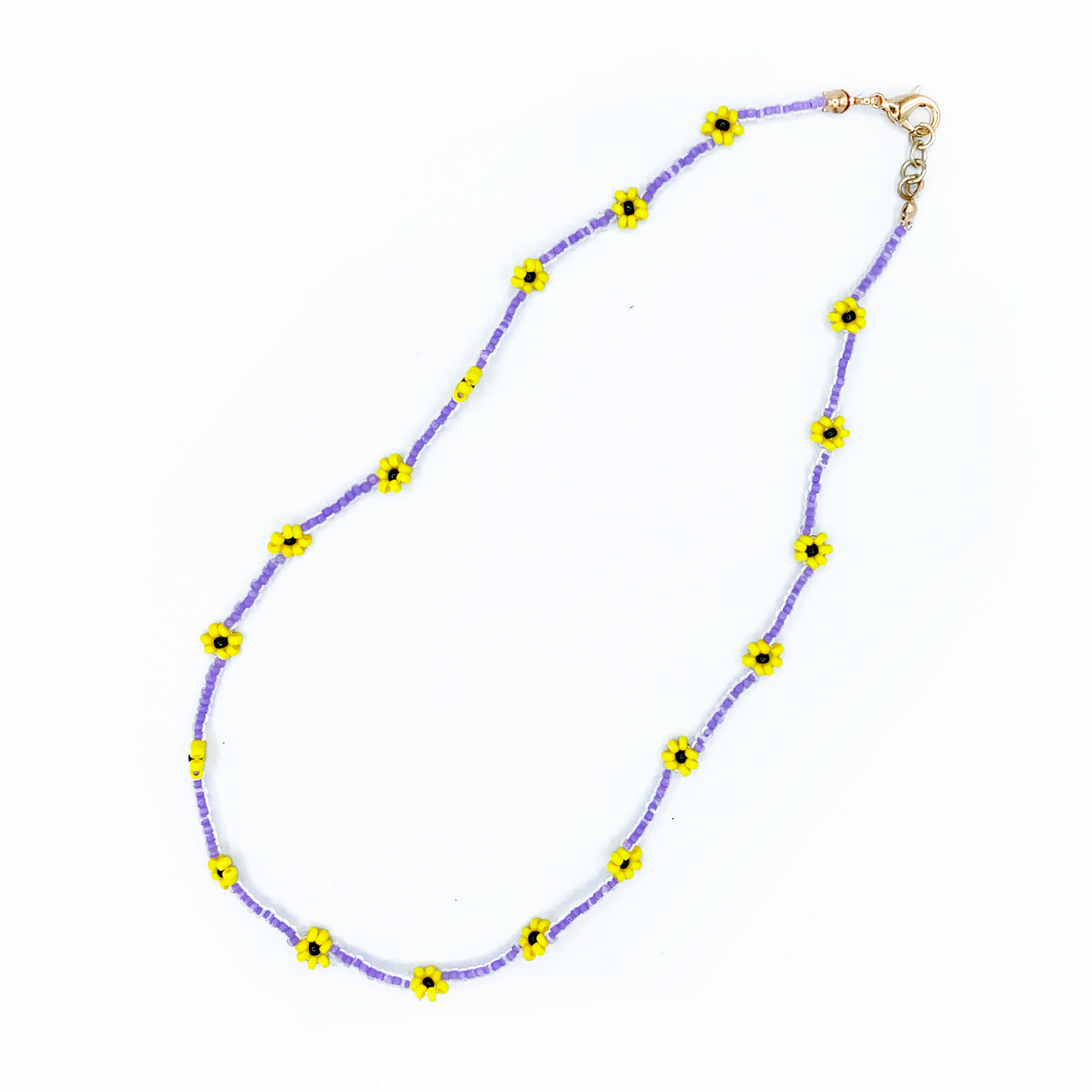 Sunflower Chain Necklace